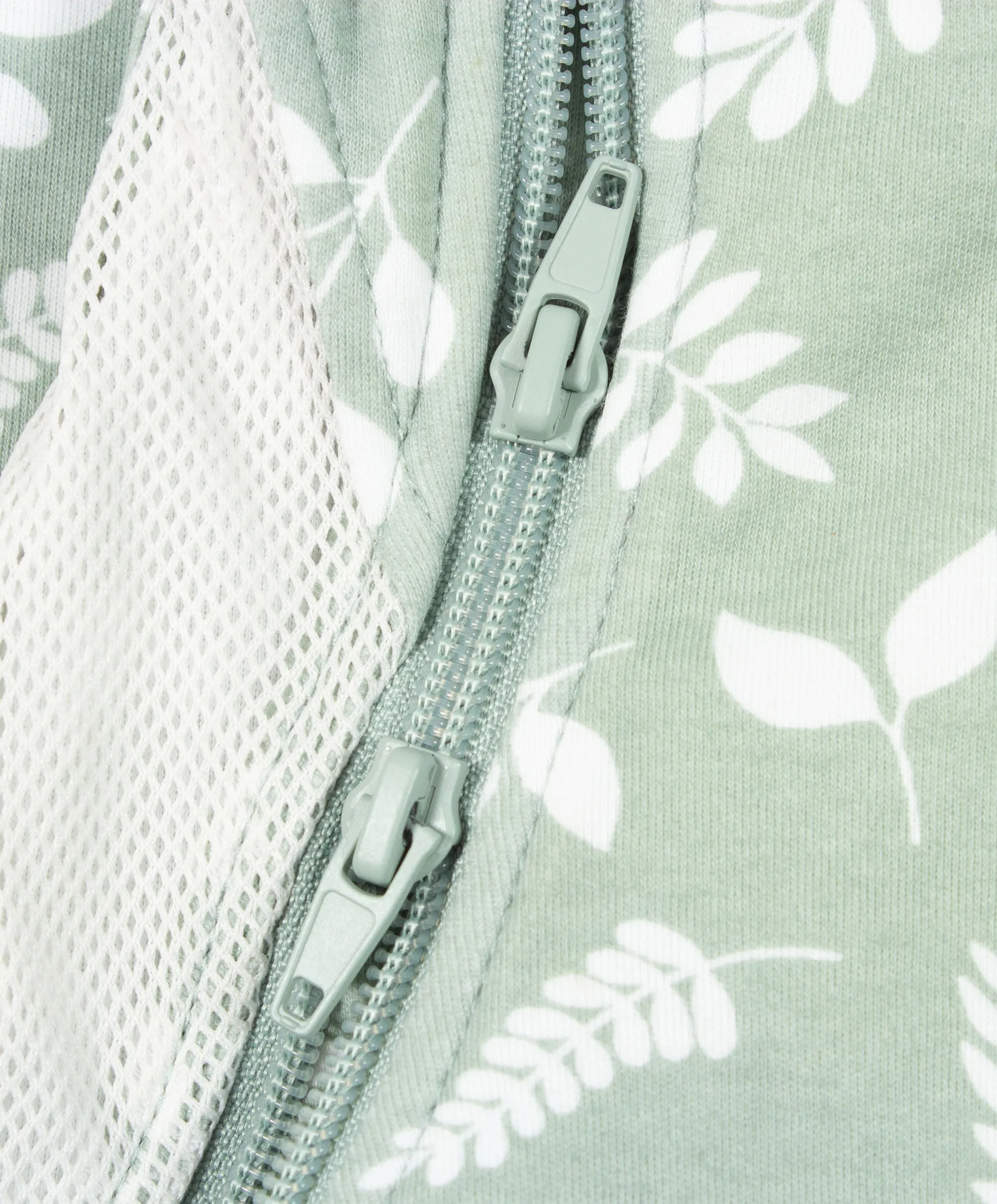 Purflo Swaddle to Sleep Bag 2.5 Tog (0-4m) - Fern