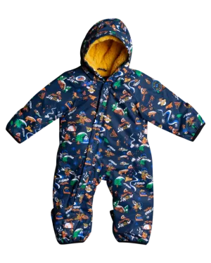 Quiksilver Baby Snow Suit - Insignia Blue Snow Aloha - 2023