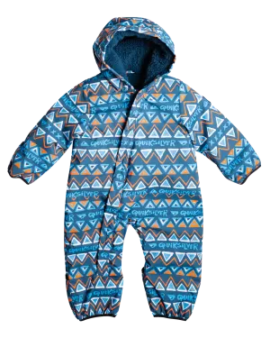 Quiksilver Baby Snow Suit - Snow Pyramid / Majolica Blue