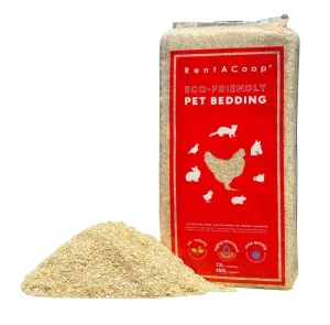 RentACoop Premium Hemp Bedding (300 L) x 1 Pack - E.U. Grown for Chicken Coop, Nesting Boxes, Rabbits, Hamsters, Small Pets, Horses, Etc.