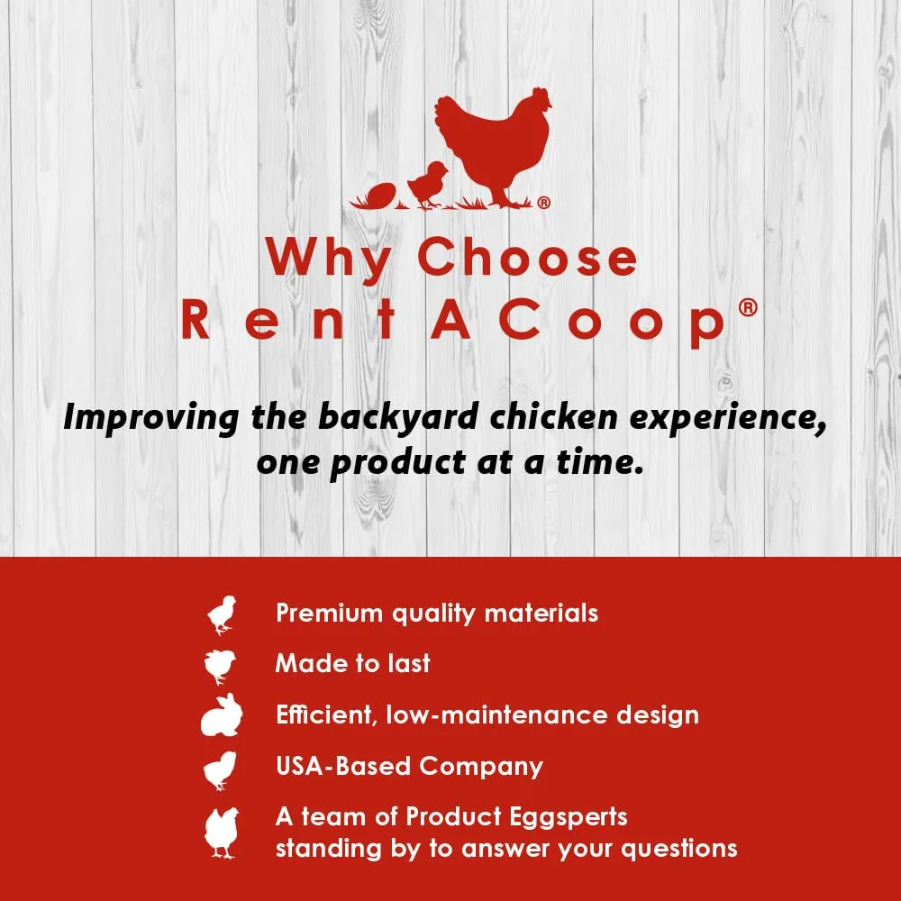 RentACoop Premium Hemp Bedding (300 L) x 1 Pack - E.U. Grown for Chicken Coop, Nesting Boxes, Rabbits, Hamsters, Small Pets, Horses, Etc.