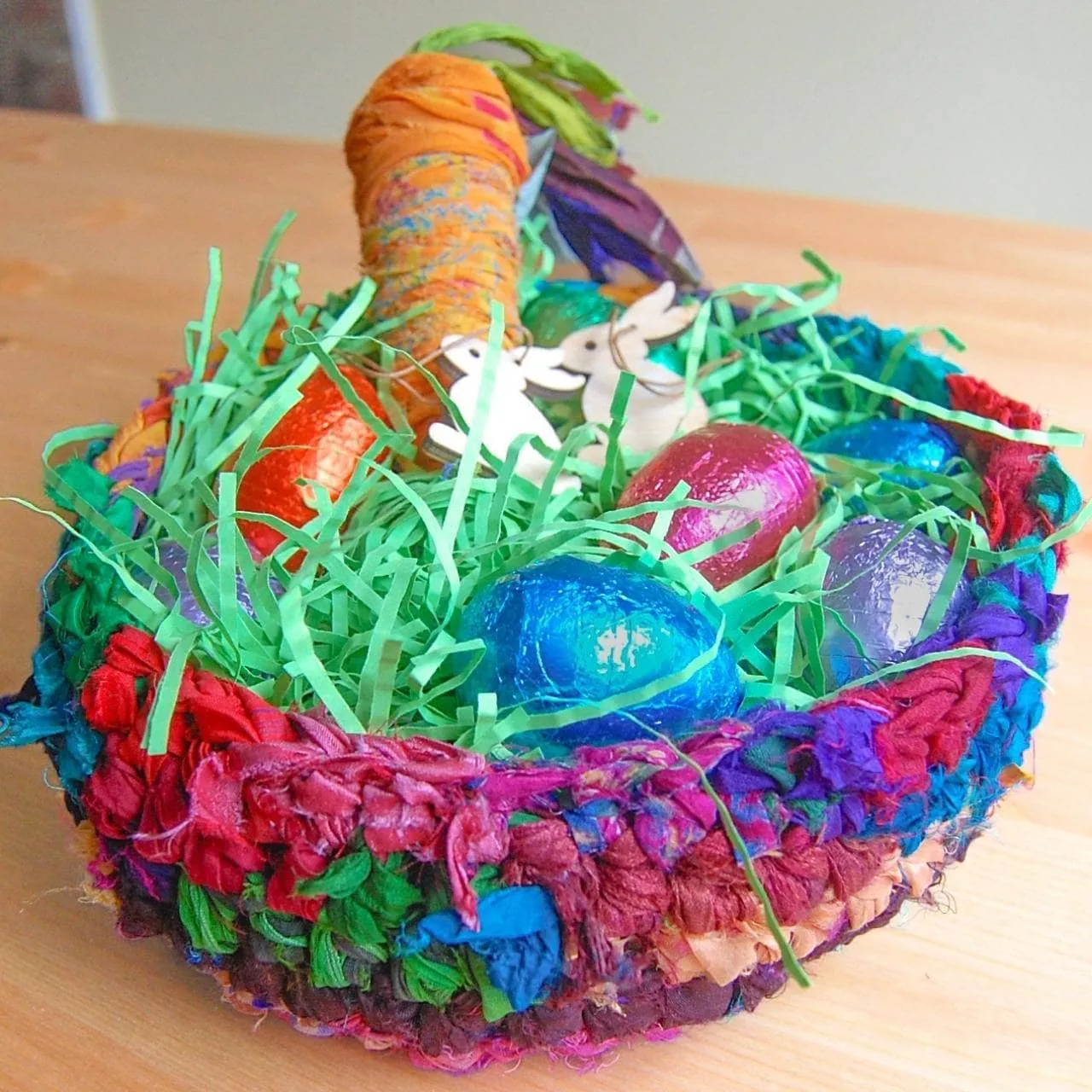 Ribbon Nesting Basket Pattern