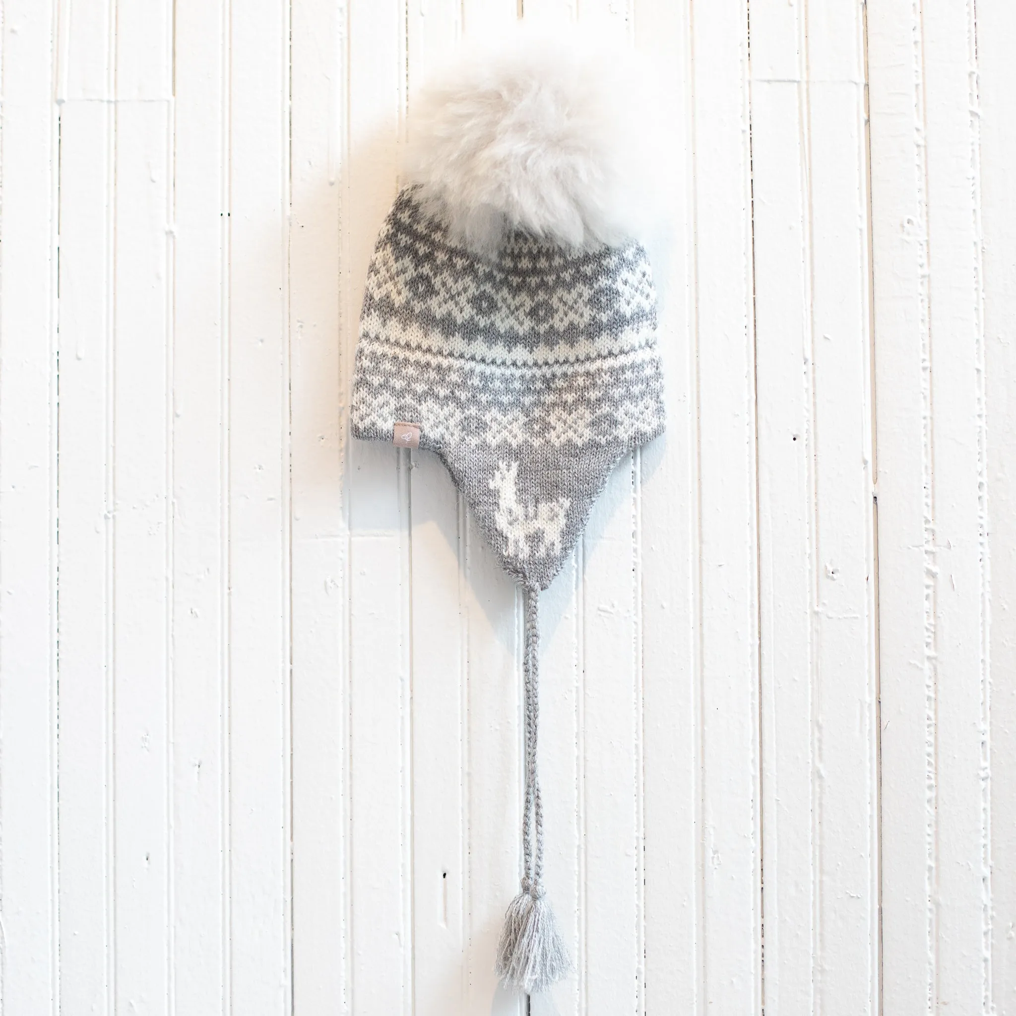 Samantha Holmes Fair Isle Alpaca Baby Hat