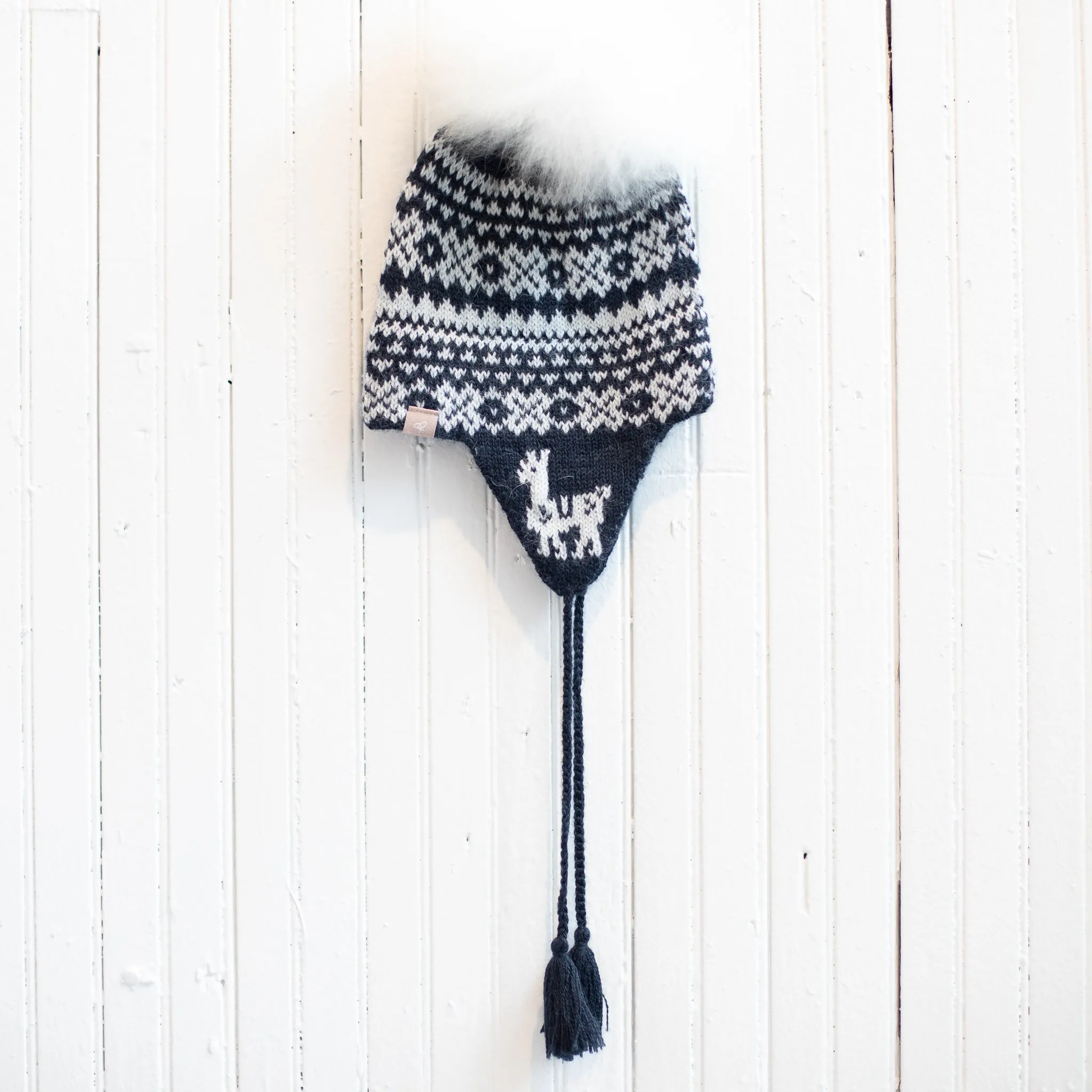 Samantha Holmes Fair Isle Alpaca Baby Hat