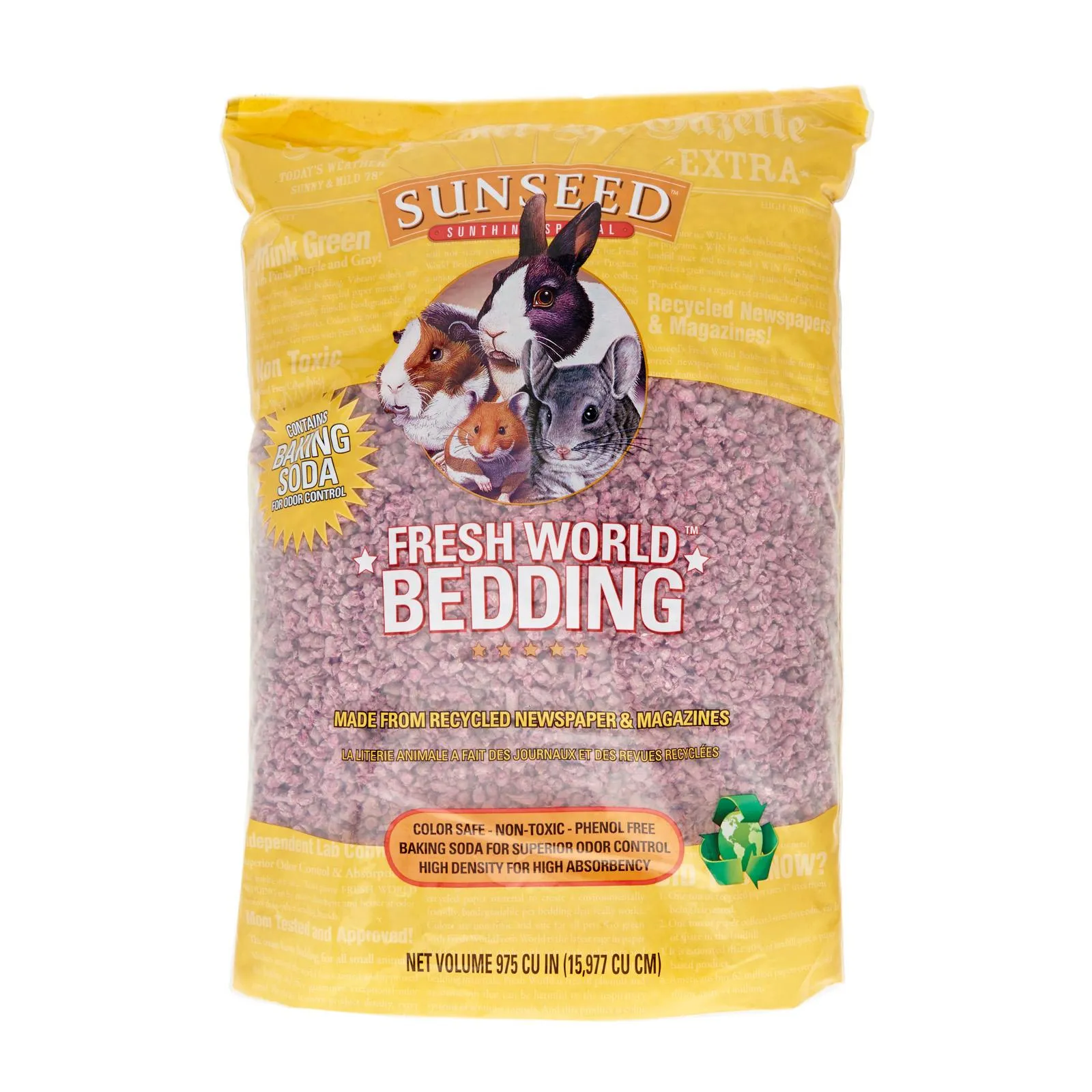 Sunseed Fresh World Bedding For Small Animals - Medium