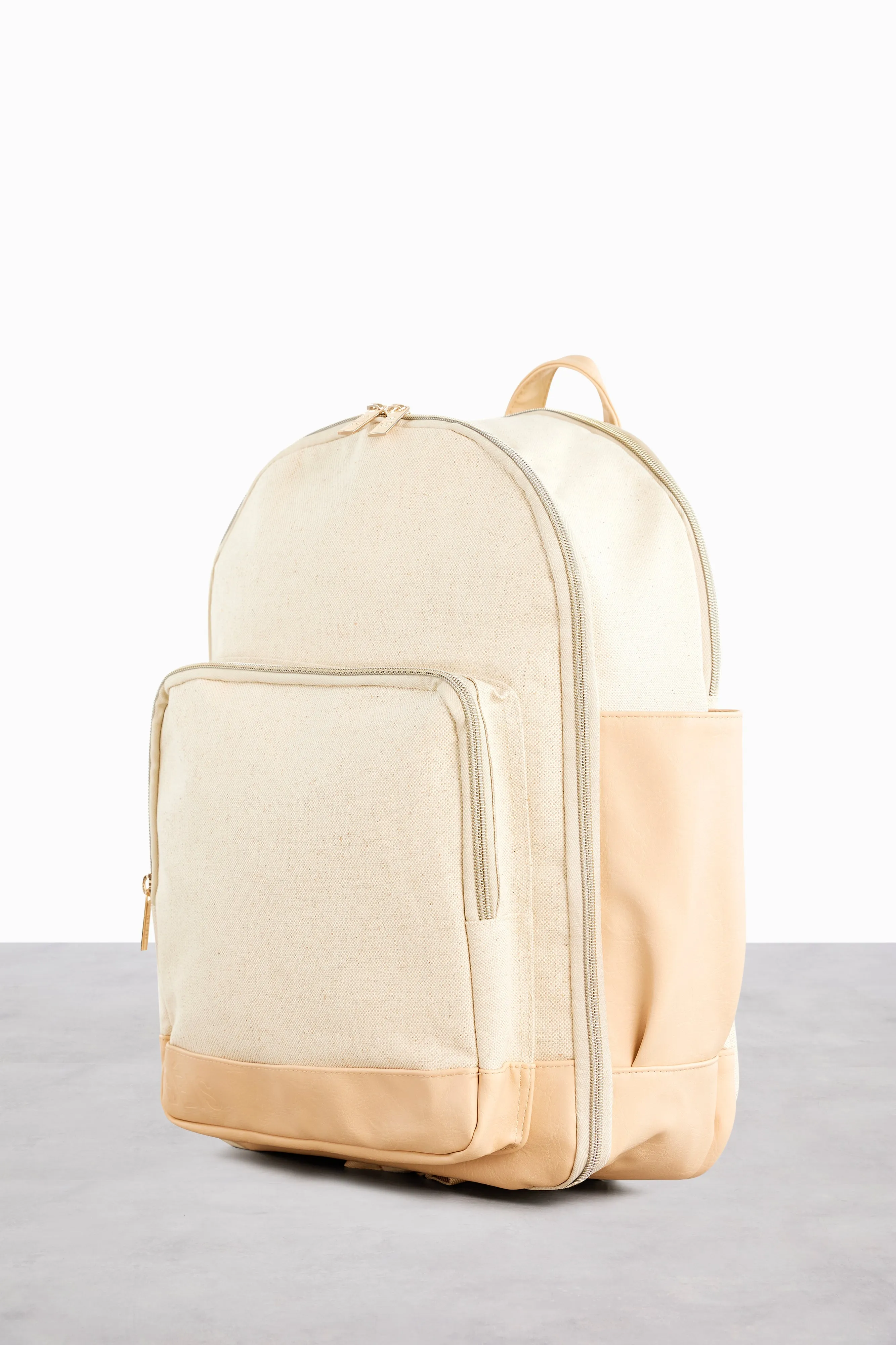 The Backpack in Beige