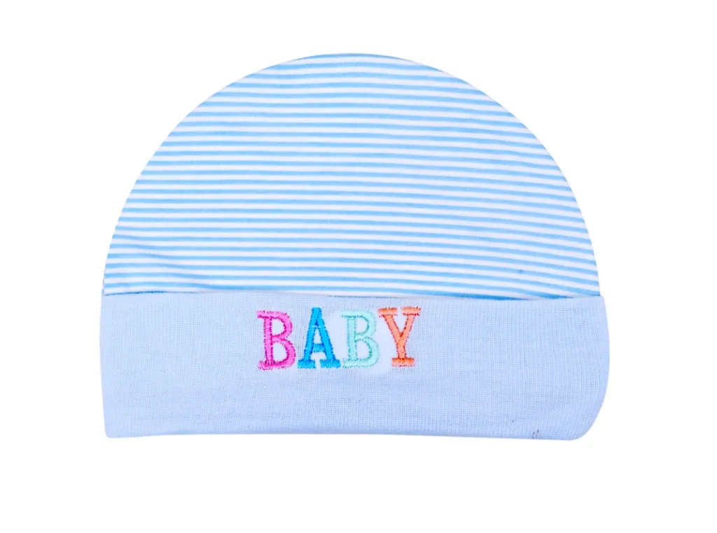 THE LITTLE LOOKERS Cotton Cap,Mitten and Booty Set for Unisex New Born Babies and Infants