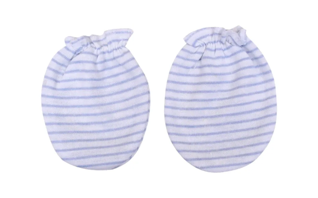 THE LITTLE LOOKERS Cotton Cap,Mitten and Booty Set for Unisex New Born Babies and Infants