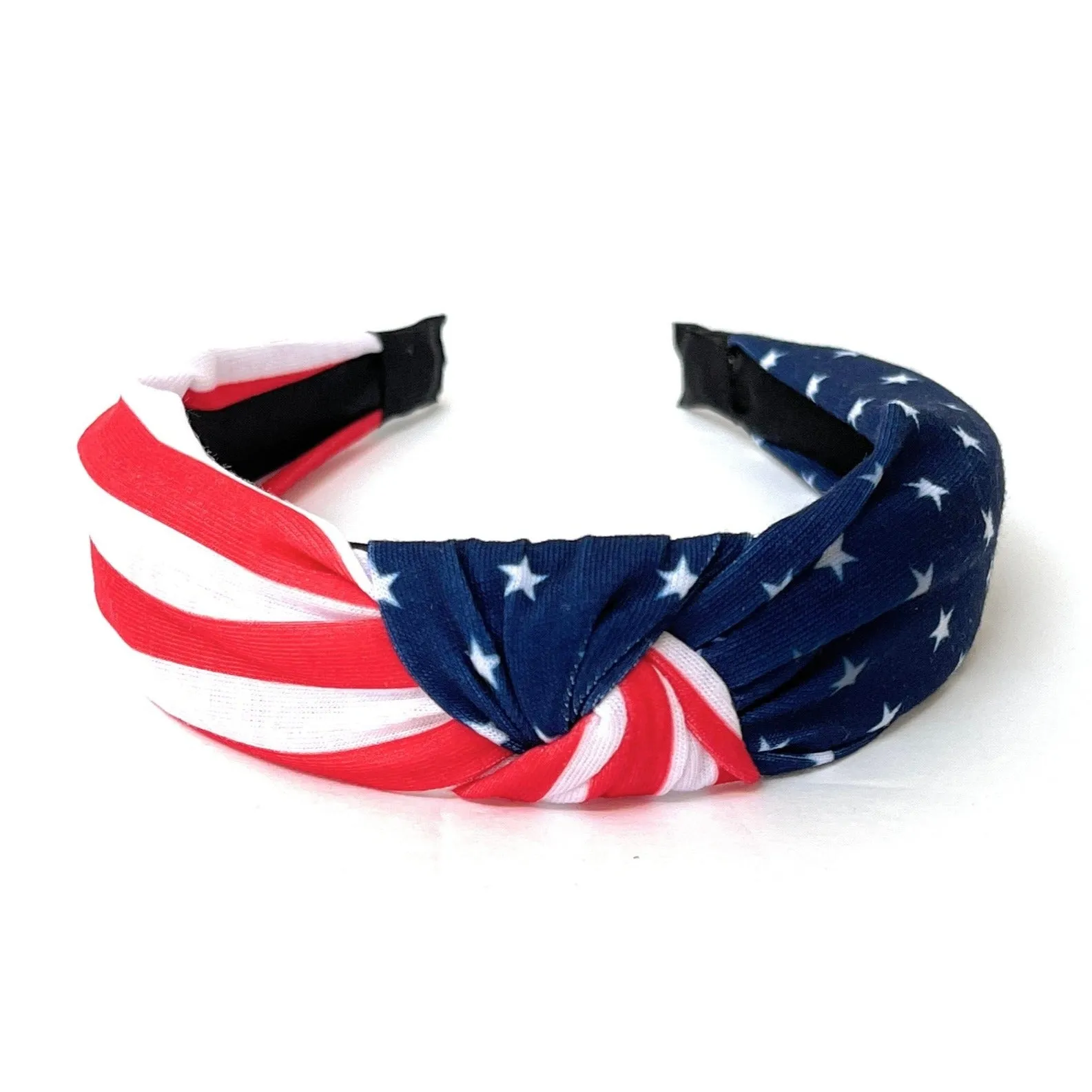 US Flag Knotted Headband