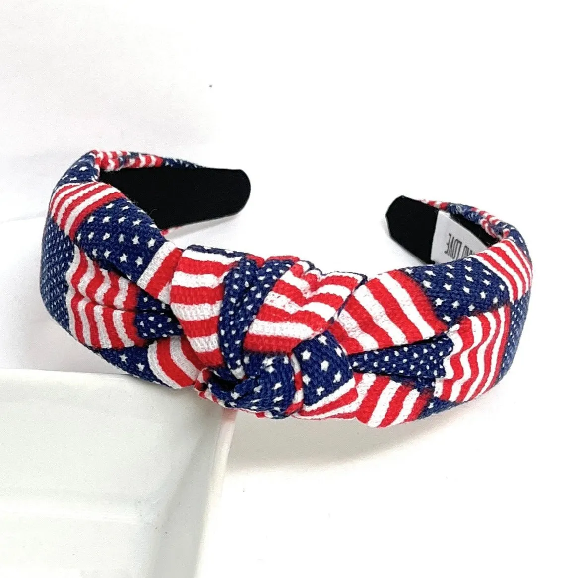 USA Flag Knotted Headband