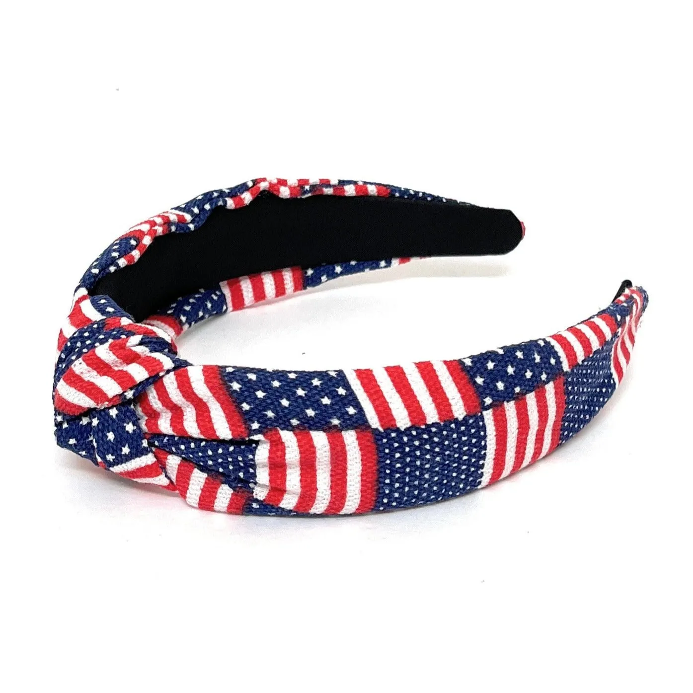 USA Flag Knotted Headband