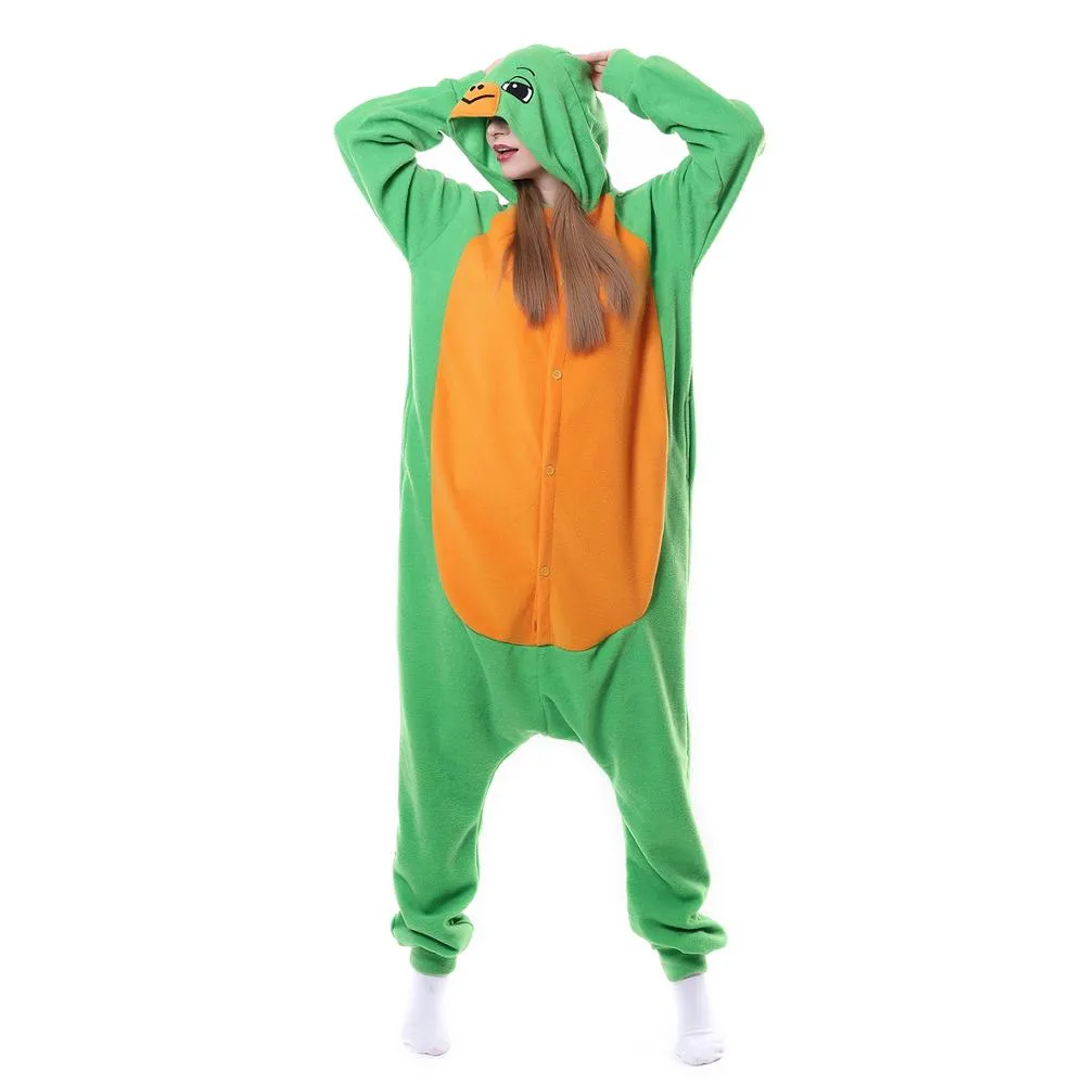 Winter Adult Animal Mike Duck Onesies Shark Cat Fox Kigurumi Pajamas Monkey Cartoon Costumes Jumpsuits Christmas Hooded