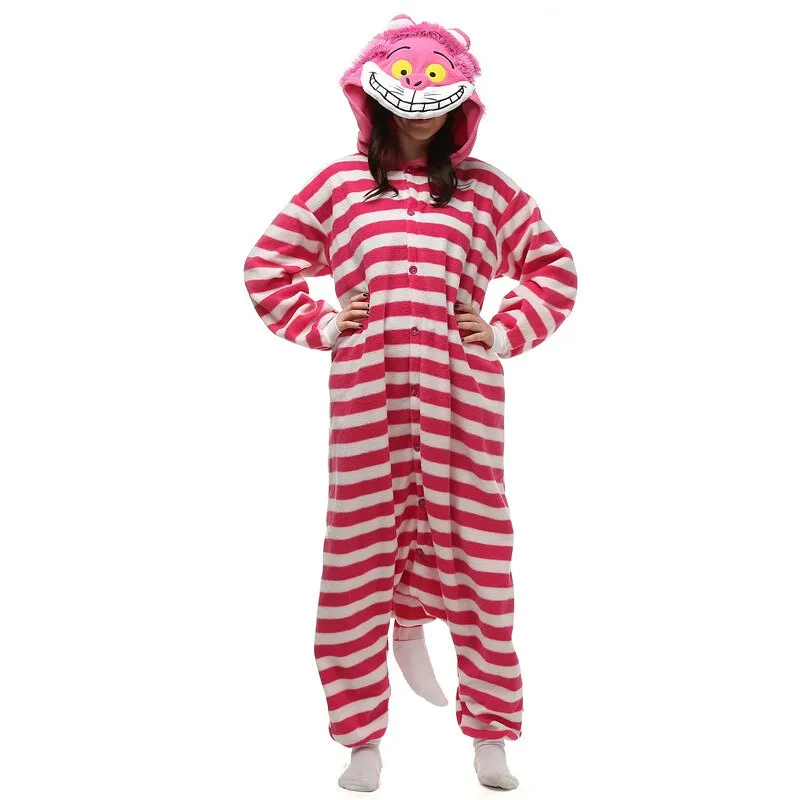 Winter Adult Animal Mike Duck Onesies Shark Cat Fox Kigurumi Pajamas Monkey Cartoon Costumes Jumpsuits Christmas Hooded