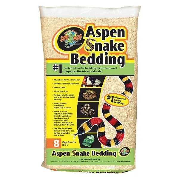 Zoo Med Aspen Snake Bedding