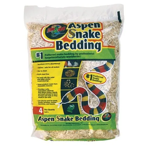 Zoo Med Aspen Snake Bedding